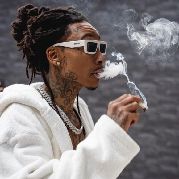 🕶️ New Celine CL40214U 25A Sunglasses - Ivory Frame, Smoke Lenses - Picture 5 of 11